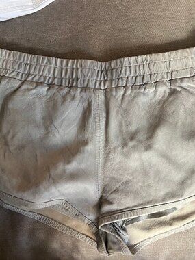 Zadig & Voltaire Leather Shorts